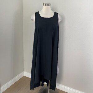 Halara Womens Plus 2X Breezeful RacerPocket High Low Flowy Midi Dress Quick Dry